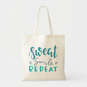 Tote Bag Sweat Smile Repeat