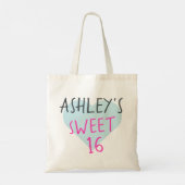 Tote Bag Sweet 16 16e anniversaire (Dos)