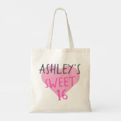 Tote Bag Sweet 16 16e anniversaire (Dos)