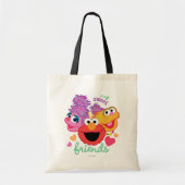 Tote Bag Sweet Best Friends caractères (Devant)