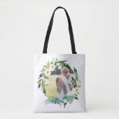 Tote Bag Sweet Greenery Wreath Mimi Photo (Devant)