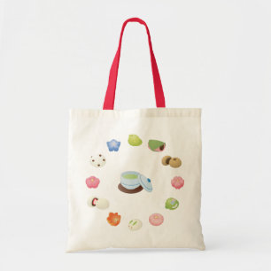 Tote Bag Sweets Wagashi japonais