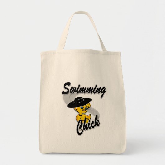 Tote Bag Swimming Chick #4 (Devant)