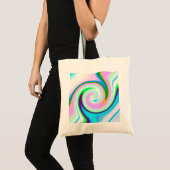 Tote Bag Swirl Pastel (Devant (produit))