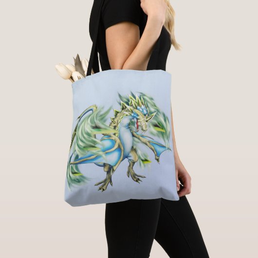 Tote Bag Sword dragon (De près)