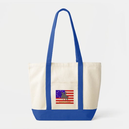 Tote Bag Sybil Ludington réveille les patriotes (Devant)