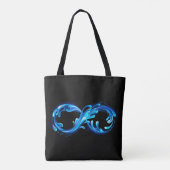 Tote Bag Symbol Infinity of Cold Clear Water (Dos)