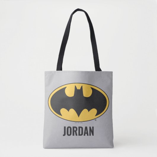 Tote Bag Symbole Batman | Logo ovale (Devant)