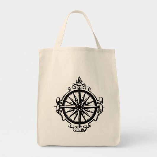 Tote Bag Symbole : Boussole (Devant)