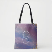 Tote Bag symbole changeant dans les nuages (Devant)
