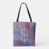 Tote Bag symbole changeant dans les nuages (Dos)