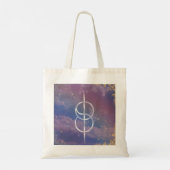 Tote Bag symbole changeant dans les nuages (Dos)