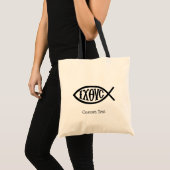 Tote Bag Symbole chrétien Ichthys (Devant (produit))
