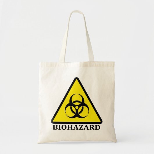 Tote Bag Symbole de BioHazard (Devant)