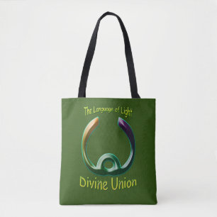 Tote Bag Symbole de Chakra Coeur Divin Union