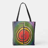 Tote Bag Symbole de Cho-Ku-Rei Reiki - illustrations (Dos)