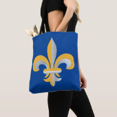 Tote Bag Symbole de Fleur de Lis (De près)