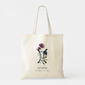 Tote Bag Symbole de Gemini Zodiac (Dos)
