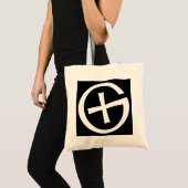 Tote Bag Symbole de Geocaching (Devant (produit))
