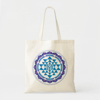 Tote Bag Symbole de géométrie sacrée mystique du Sri Yantra