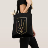 Tote Bag SYMBOLE DE GYRFELcon Trident D'Ukraine (De près)