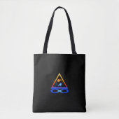 Tote Bag Symbole de l'amour (Devant)