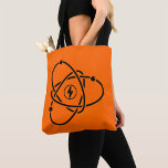 Tote Bag Symbole de l'énergie atomique Science et technolog<br><div class="desc">Transportez la puissance de l'innovation avec vous où que vous alliez avec notre Sac fourre-tout Atom Energy Icon ! Ce fourre-tout élégant et élégant présente un graphisme saisissant d'un atome symbolisant une énergie sans limites et un progrès scientifique. Que vous soyez un passionné de science, un passionné de technologie, ou...</div>