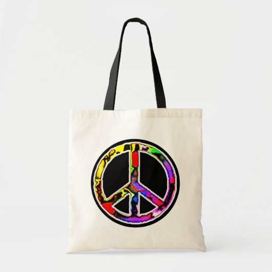 Tote Bag Symbole de paix (Devant)
