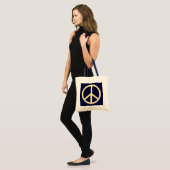 Tote Bag symbole de paix (Devant (modèle))