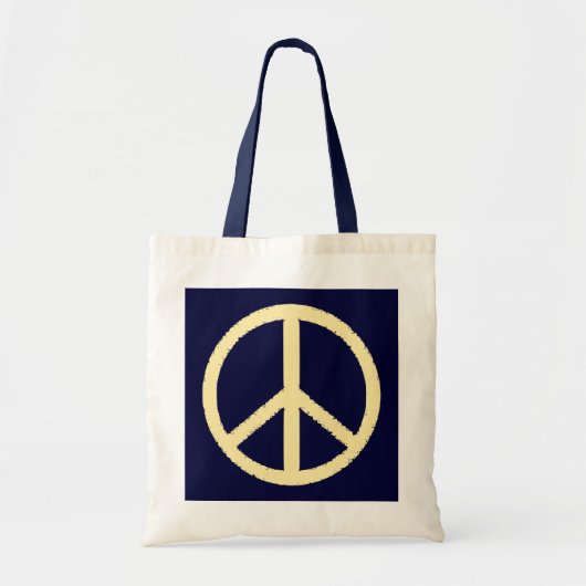 Tote Bag symbole de paix (Devant)