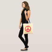 Tote Bag symbole de paix (Devant (modèle))
