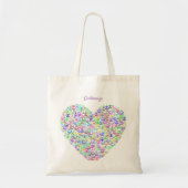 Tote Bag Symbole de paix Teach Heart Thunder_Cove (Devant)