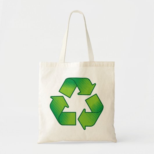 Tote Bag Symbole de recyclage (Devant)