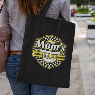 Tote Bag Symbole de taxi de maman