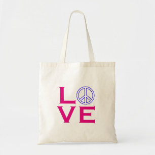 Tote Bag Symbole du cercle de paix amour