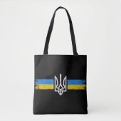 Tote Bag SYMBOLE DU Drapeau Ukraine (Devant)