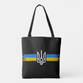 Tote Bag SYMBOLE DU Drapeau Ukraine (Dos)
