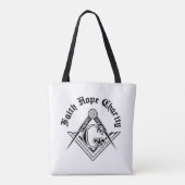 Tote Bag Symbole franc-maçonnerie (Dos)