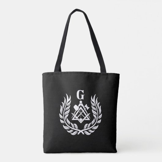 Tote Bag Symbole franc-maçonnerie (Dos)