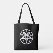 Tote Bag Symbole pentagramme classique (Dos)