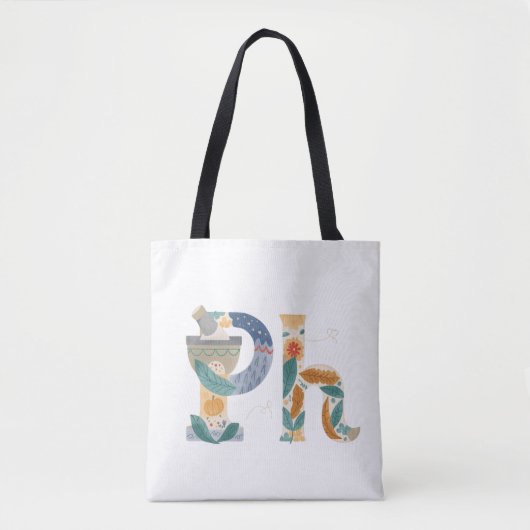Tote Bag Symbole PH Pharmacie (Devant)