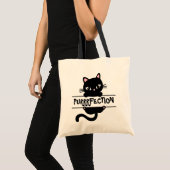 Tote Bag Symbole [Purrfection] Cute Kitten Escalade A (Devant (produit))