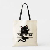 Tote Bag Symbole [Purrfection] Cute Kitten Escalade A (Dos)