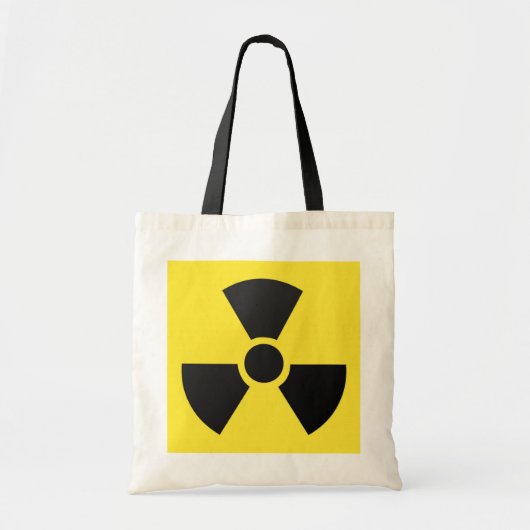 Tote Bag Symbole radioactif (Devant)