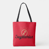 Tote Bag SYMBOLE Sagittarius Starburst (Dos)