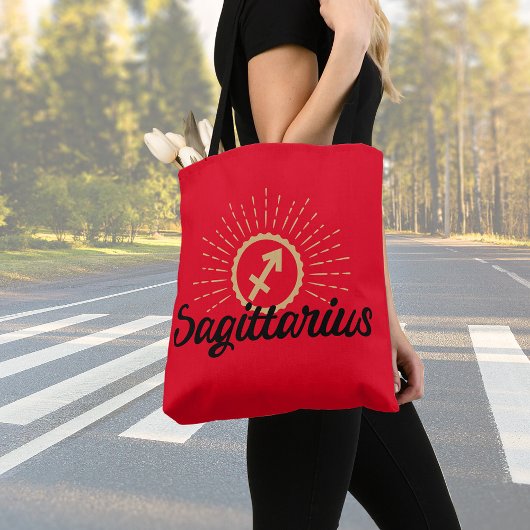 Tote Bag SYMBOLE Sagittarius Starburst