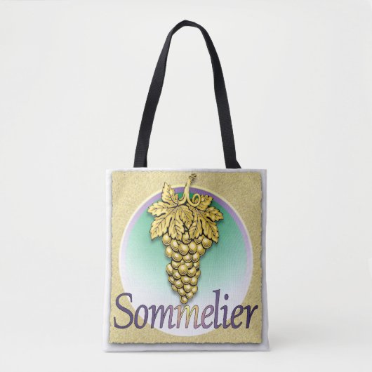 Tote Bag Symbole sommelier (Devant)