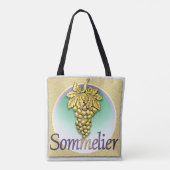 Tote Bag Symbole sommelier (Dos)