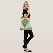 Tote Bag Symbole sommelier (Sur le modèle)