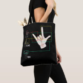 TOTE BAG SYMBOLE SYMBOLE SYMBOLE SYMBOLE SYMPATHIQUE AMÉRIC (De près)